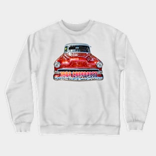 1954 Chevrolet BelAir 2 Door Sedan Crewneck Sweatshirt